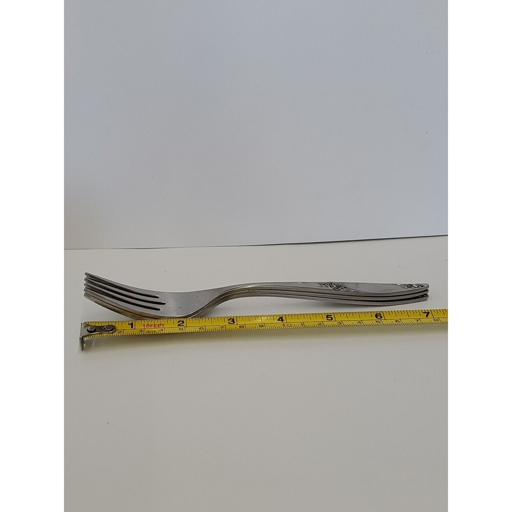 Forks-West Bend Twilight Rose (Set Of 3) Stainless Steel By‎ Oneida Silver(1979) - Picture 9 of 10
